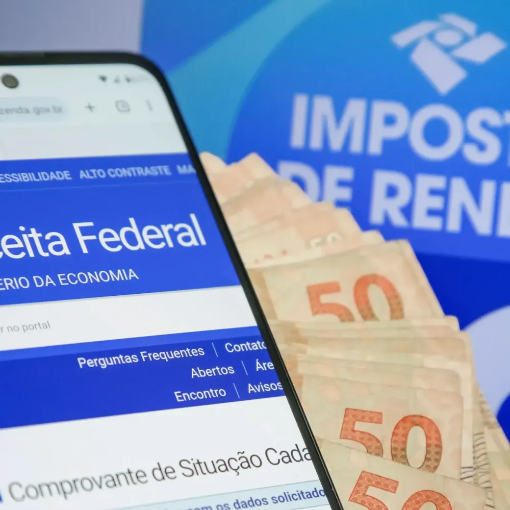 Receita Federal e Kaspersky alertam para golpes envolvendo o Imposto de Renda 2026 • Luis Lima Jr./Fotoarena