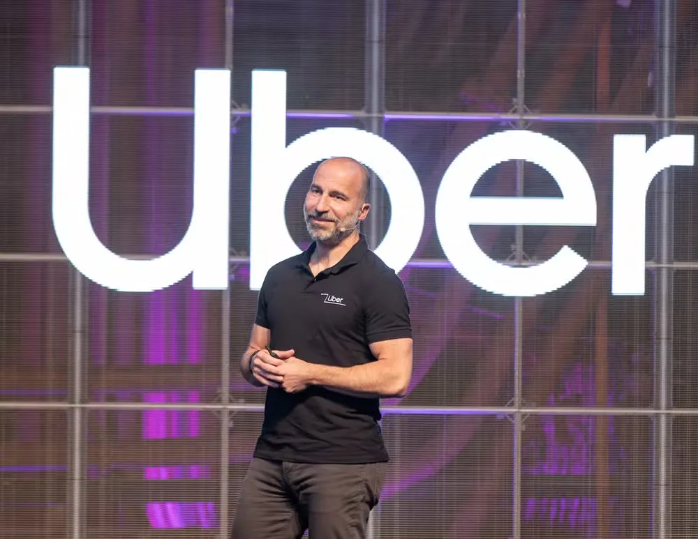 Dara Khosrowshahi, CEO da Uber, em evento na cidade de São Paulo — Foto: Divulgação/Uber