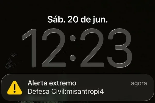 Por que o alerta da Defesa Civil tocou mesmo com o celular no silencioso?