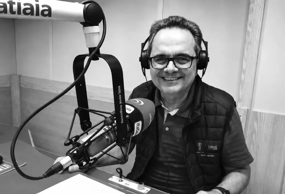 Milton Naves, narrador e crônista esportivo de Minas Gerais – (Reprodução/Rádio Itatiaia)